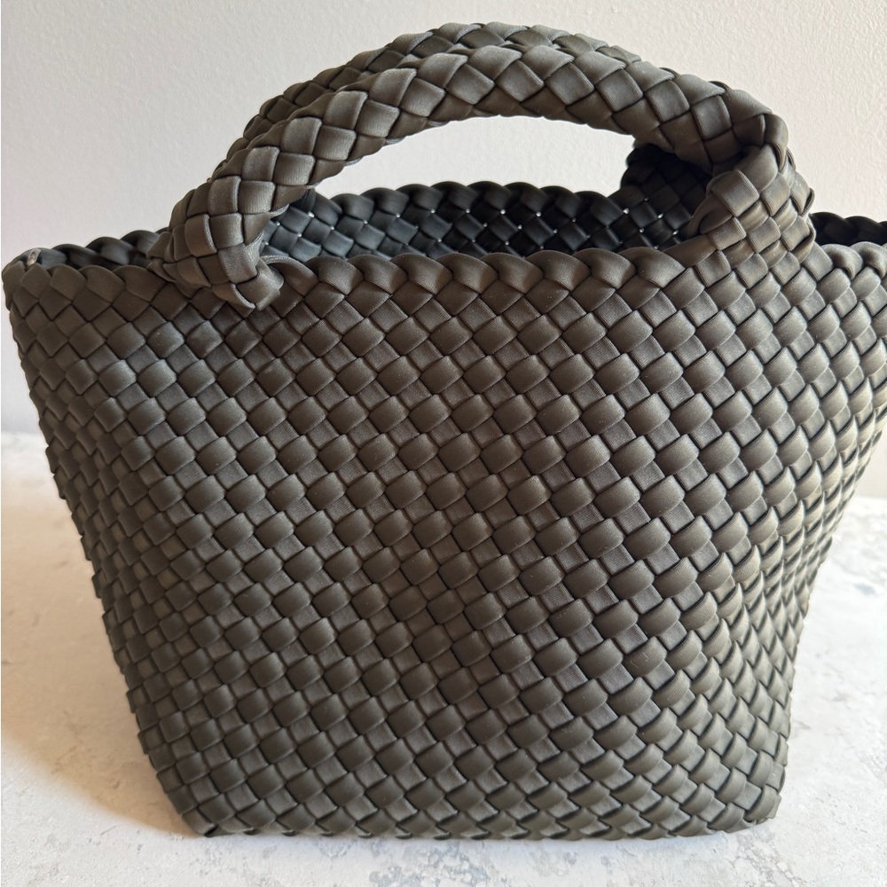 New Naghedi St Barth’s Petit Mini Olive Tote
